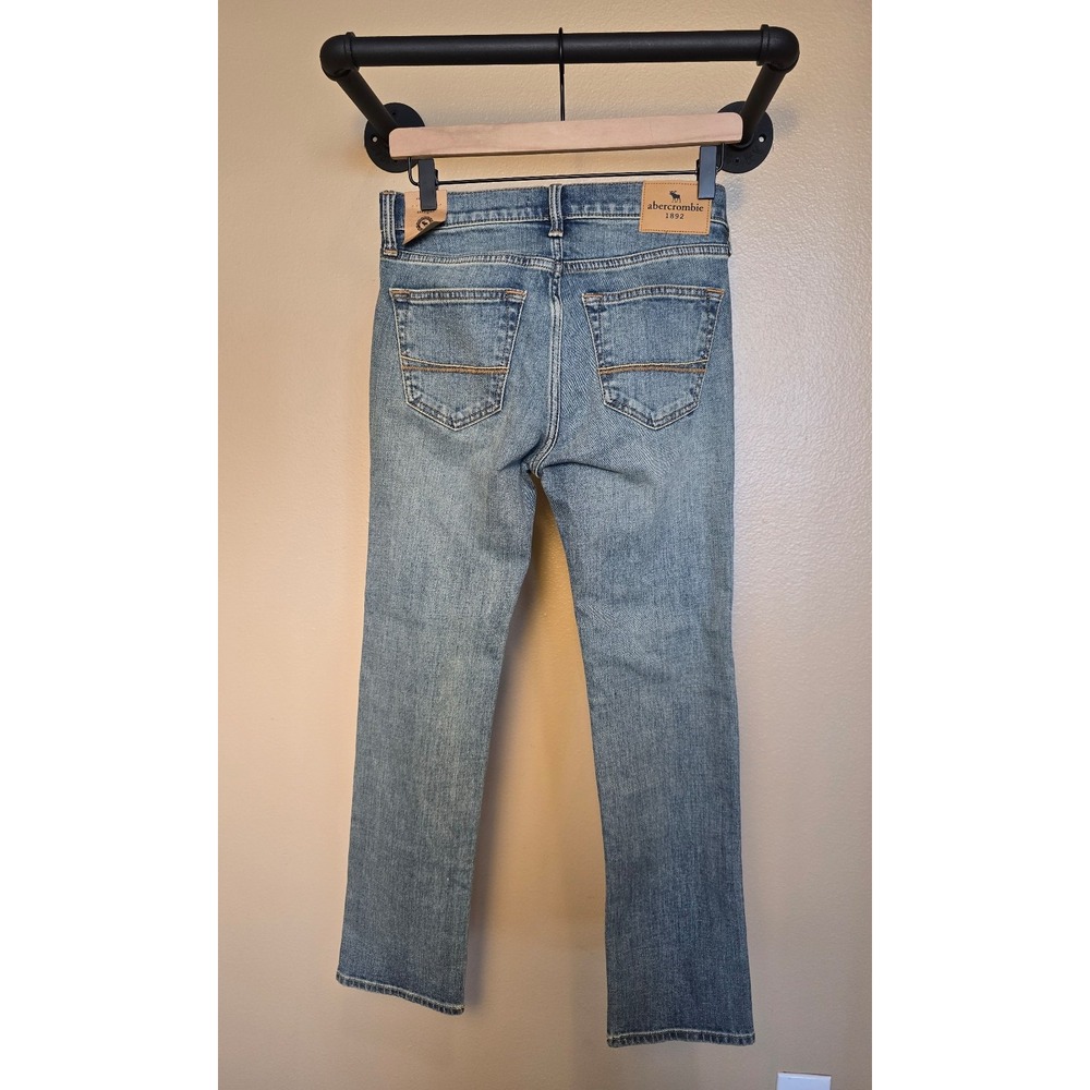 Abercrombie kids NWT straight slim fit jeans size 13/14 - Picture 4 of 8